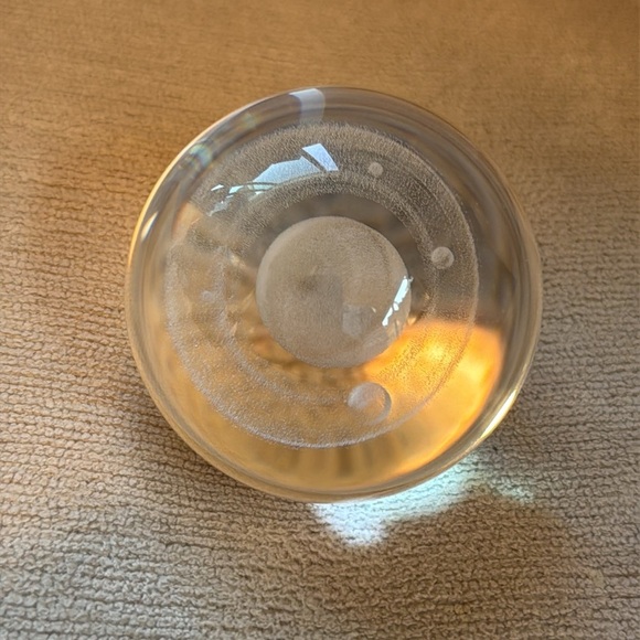 Crystal Ball 60mm Crystal Balls with Stand Decorative Ball Milky Way Galaxy - Picture 8 of 10